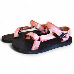 Teva Women's Original Universal Tie Dye Sandals Sorbet Pink Size 9 1124231